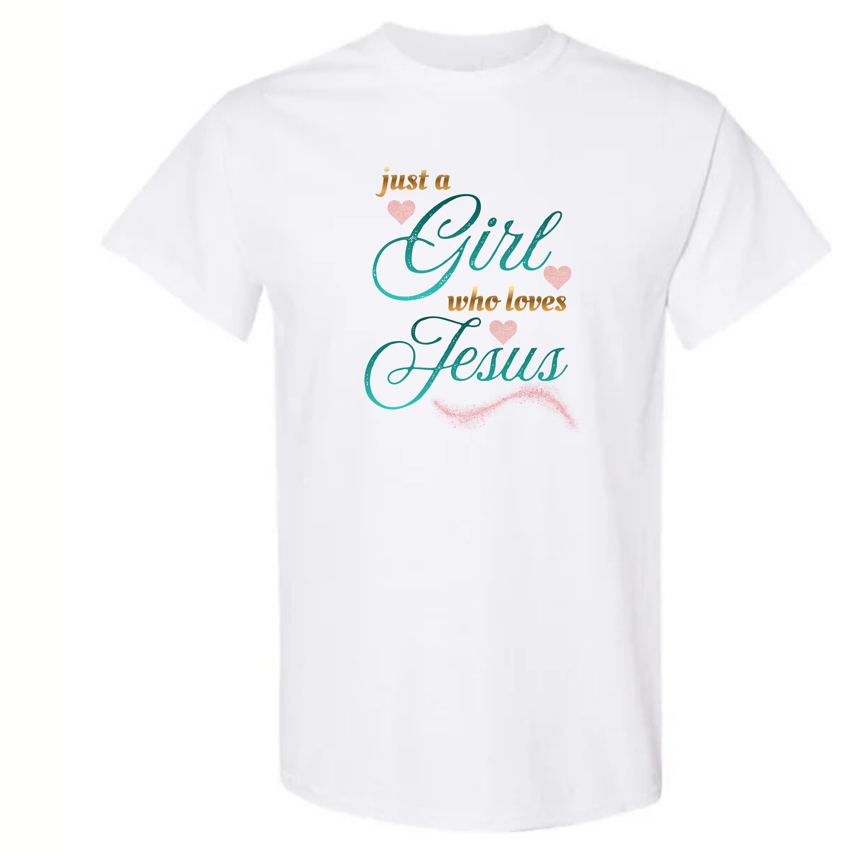 "Just A Girl Who Loves Jesus" T-shirt