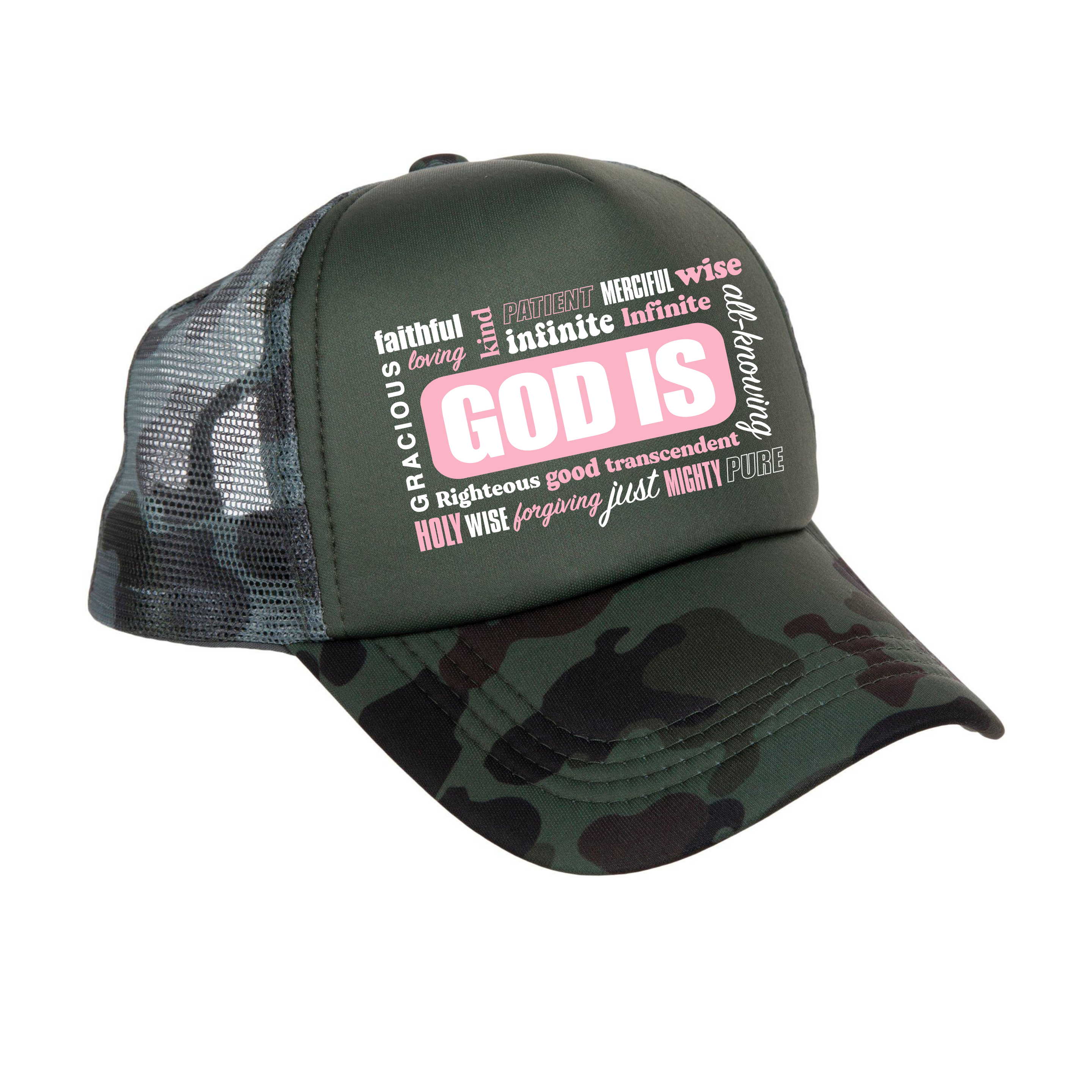 "God Is" Snapback Trucker Hat