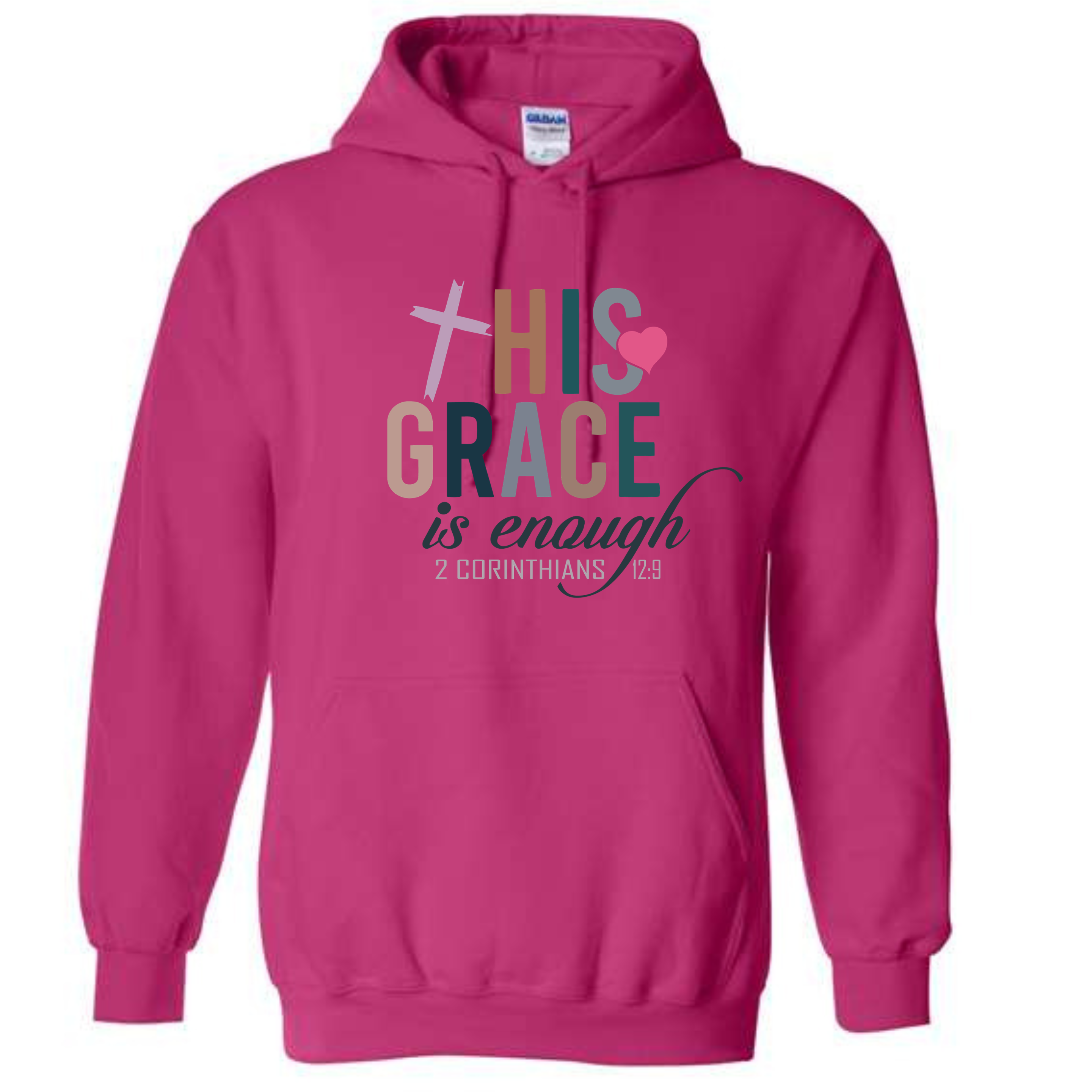 "His Grace Is Enough" Hoodie