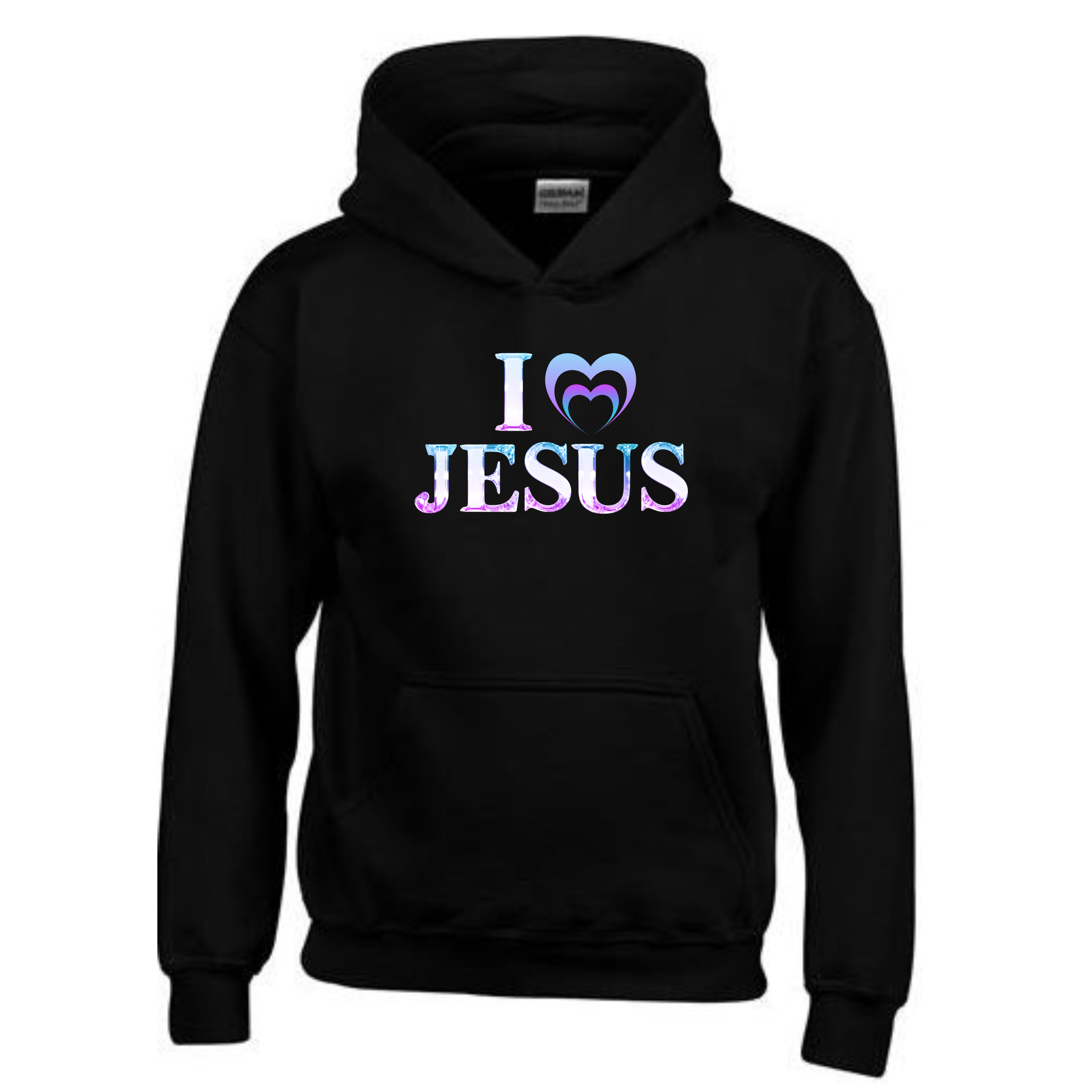 "I LOVE JESUS" HOODIE